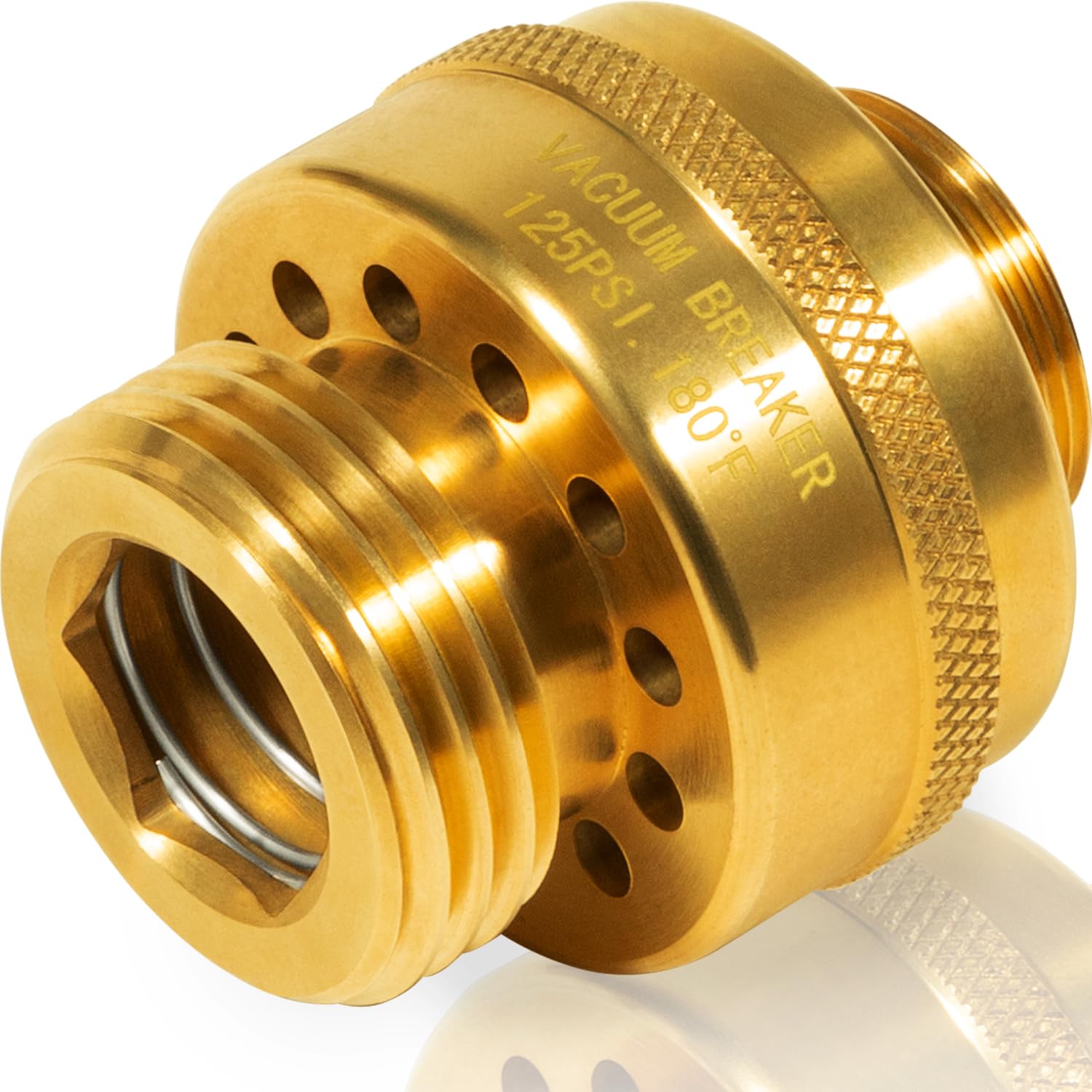 34HF-BR Brass Vacuum Breaker Replacement Fits for Woodford Model 24/B24/Y24, 40HT, 40 Series, 65/B65/RB65, 74/B74/RB74, 75/B75/RB75 and 84