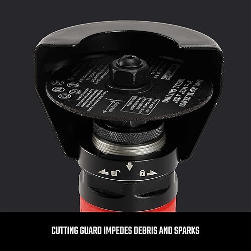 Miniatura 5 de Craftsman CMXPTSG1013NB Herramienta de corte de aire de 3 pulgadas, color rojo