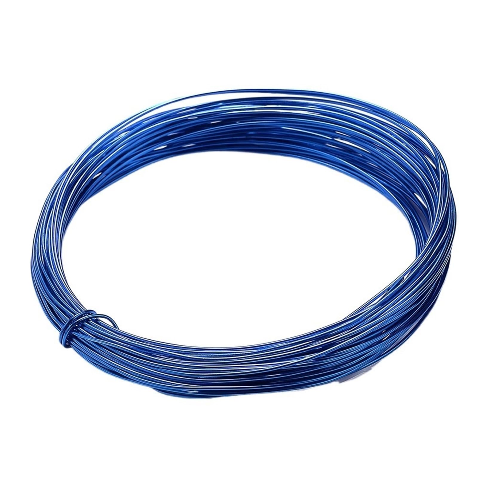 Filo di Alluminio per l'artigianato, 10 Metri/Rotolo 0,6 mm- 1,2 mm Filo di Alluminio colorato Processo di Tessitura Fai da Te(16,0.6mm)