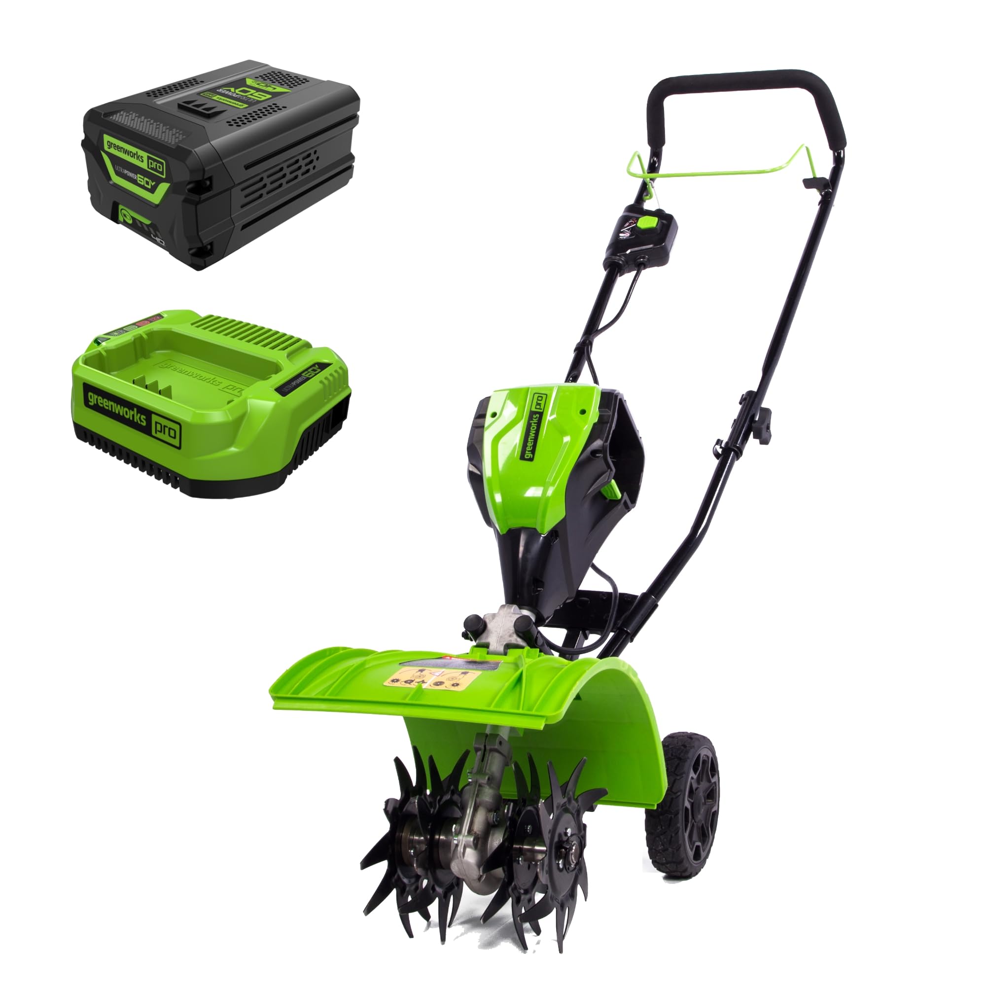 Greenworks 60V Cordless Cultivator Tiller