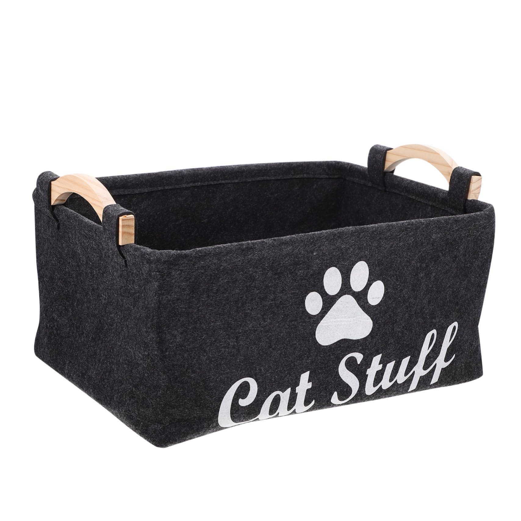 Boîte à jouets pour animaux solution pour ranger les accessoires sans rayer vos parquets