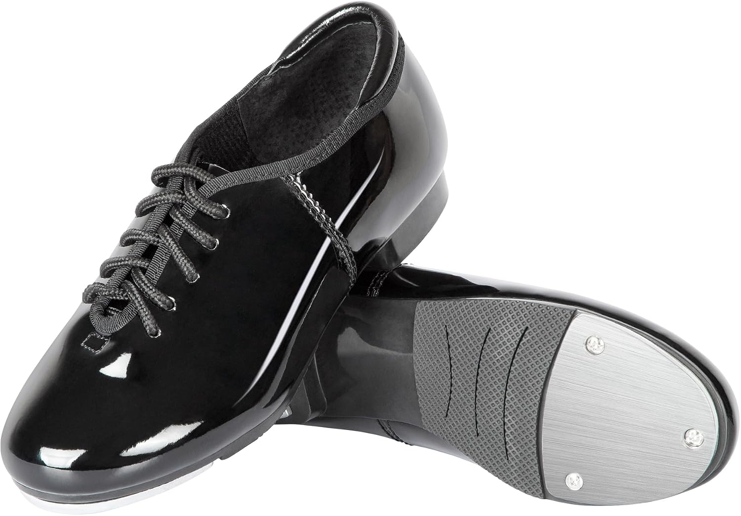 Linodes Unisex-Child Lace up Tap Shoe for Boys Girls Dance Shoes Flat