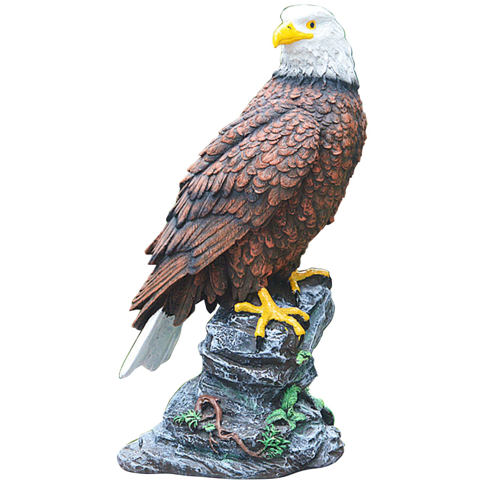 Amazon.co.jp: ホワイトフェニックス 鷹 置物 害鳥 対策 鳥よけ 害獣