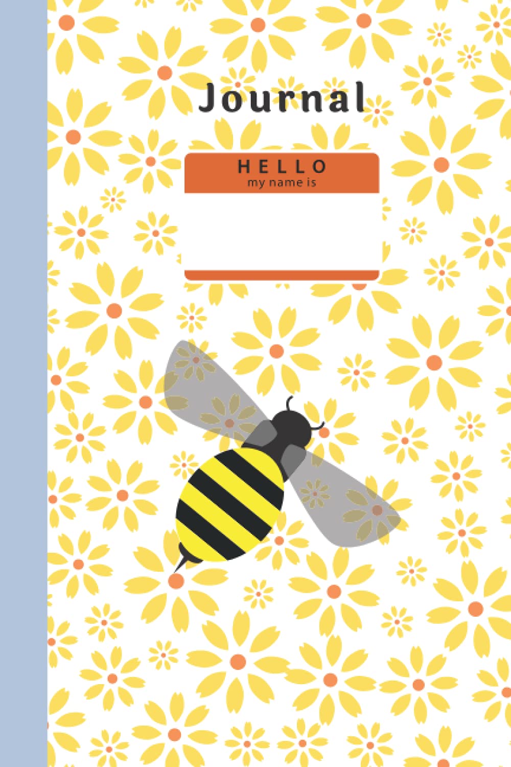 Journal: Nature Journal Notebook with Bee, Cardinal, Daisy Imagery with Positive Message (Good Vibes Only) on Back Cover for Kids & Teens, Tweens, Gift for Her Notebook Journal Composition Book