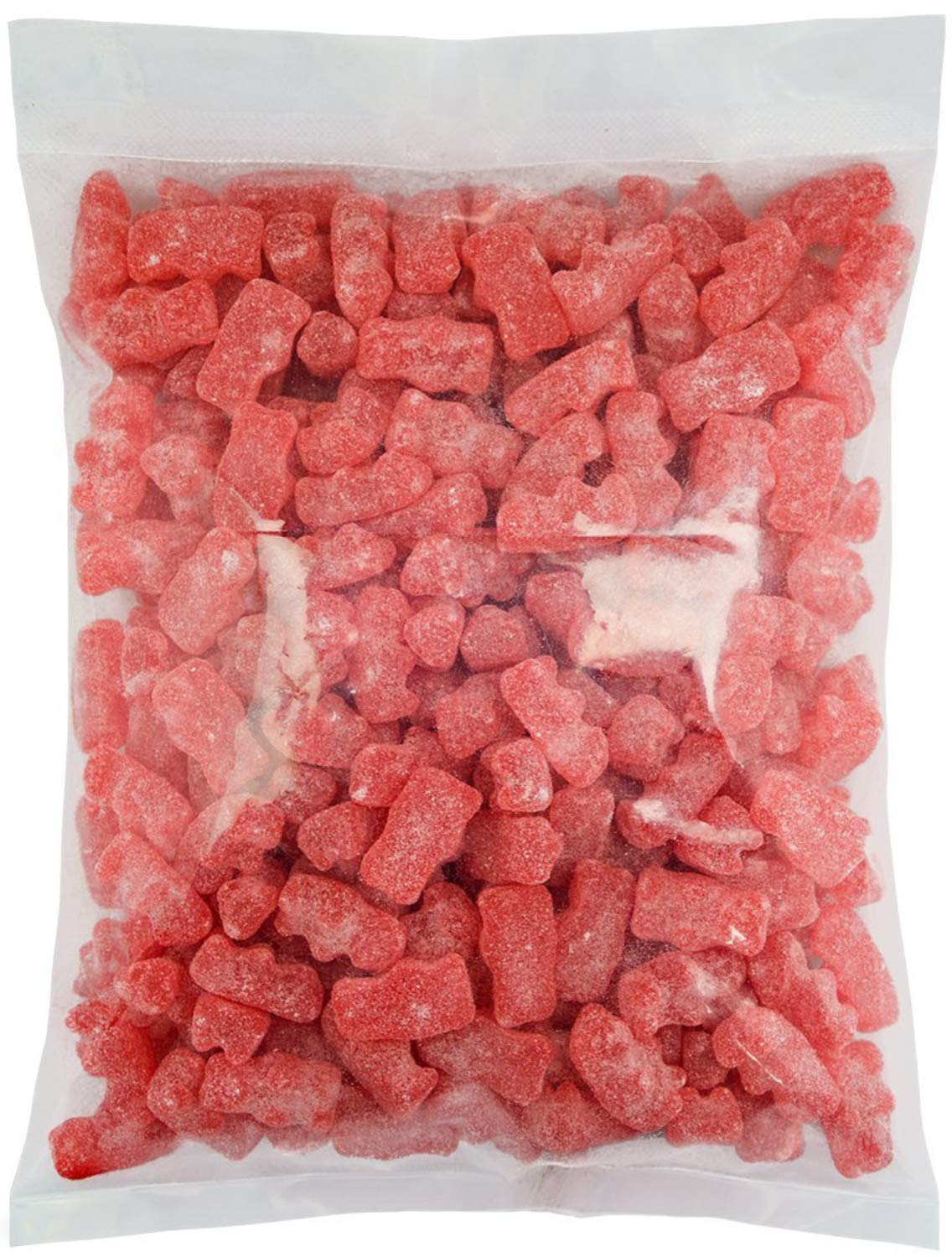 By The Cup Unbearably HOT Cinnamon Gummy Bears Bulk Candy, 1 Pound Bag