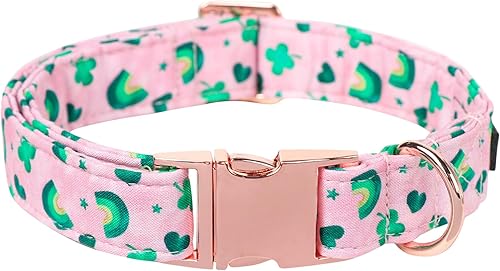 Miniatura 7 de Maca Bates - Collar de San Valentín para perro, cómodo y suave, collar de perro con hebilla de metal, ajustable, regalo para el día de San Valentín