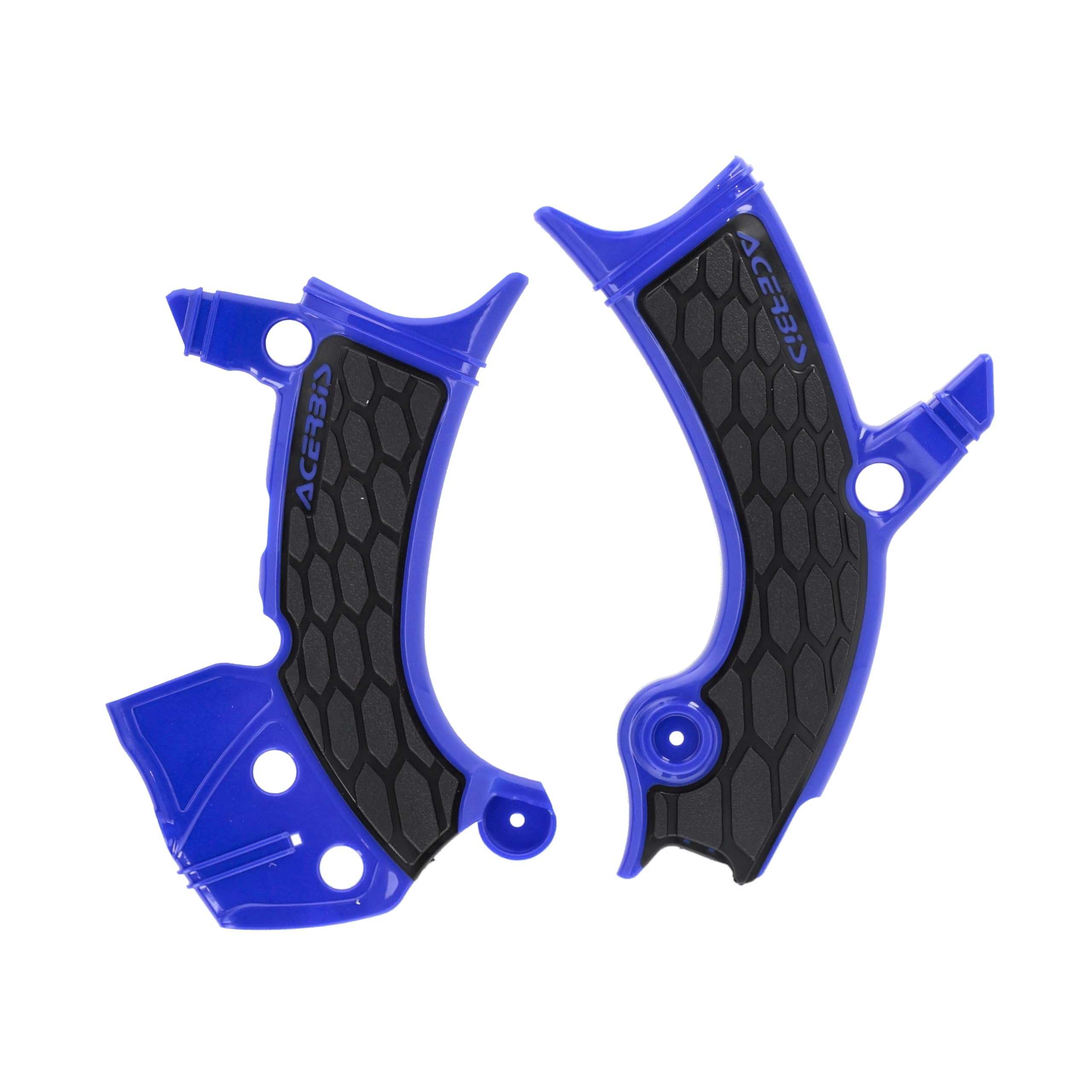 Amazon.com: Acerbis X-Grip Frame Guards Blue/Black Compatible with