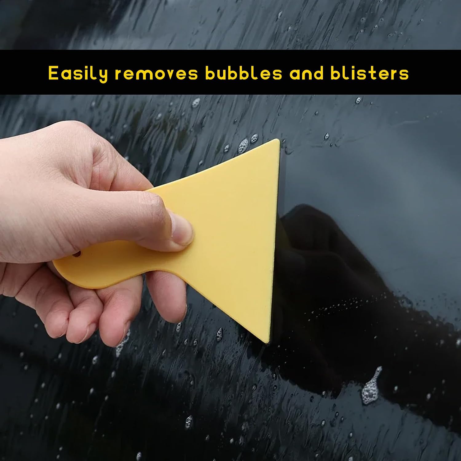 3 PCS Window Tint Kit, Window Film Installation Tools Include Squeegee, Utility Knife, Spray Bottle, Car Windows Tint Application Kit, Vehicle Glass Vinyl Wrap Tool Set