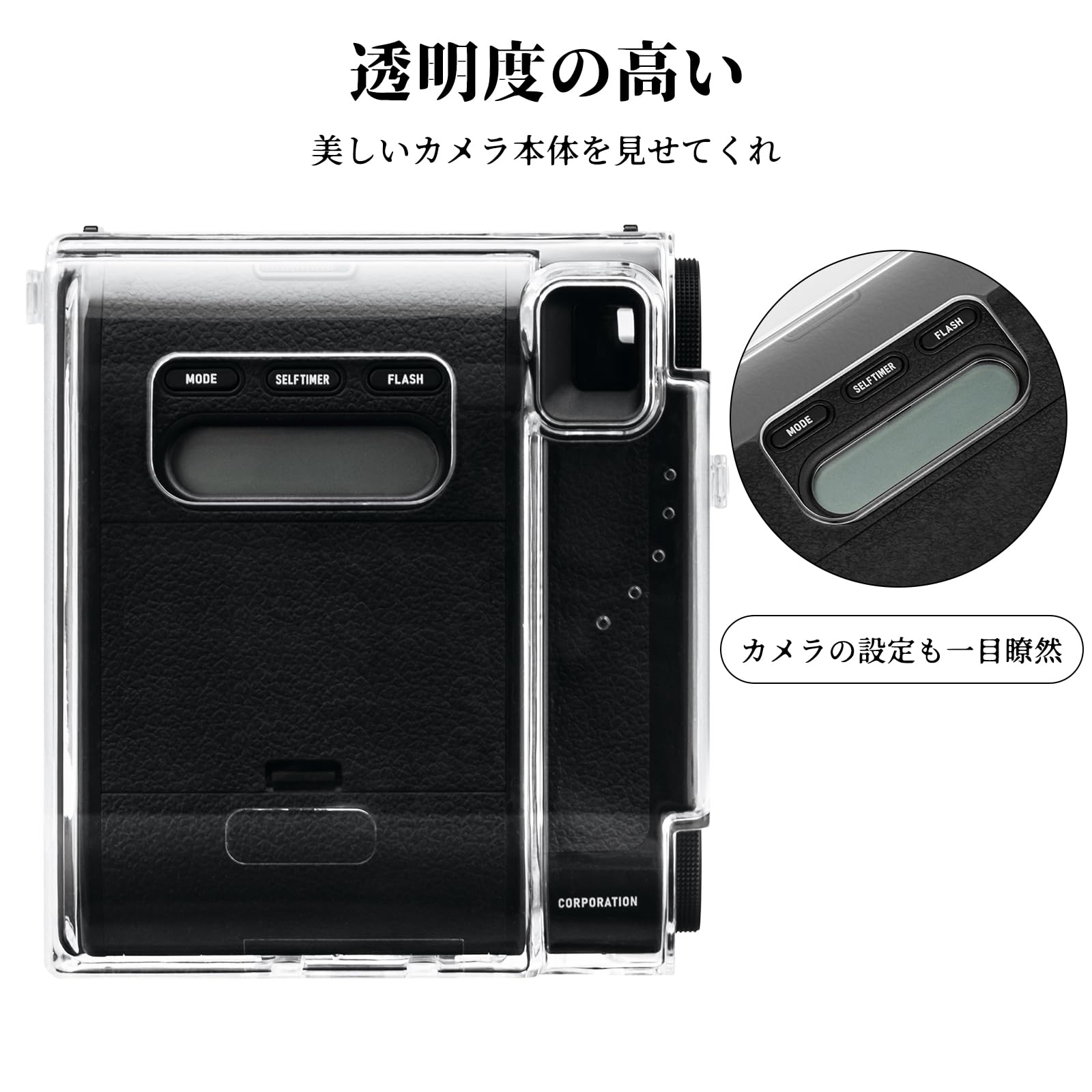 Amazon | Rieibi FUJIFILM instax mini99 ケース、instax mini99 