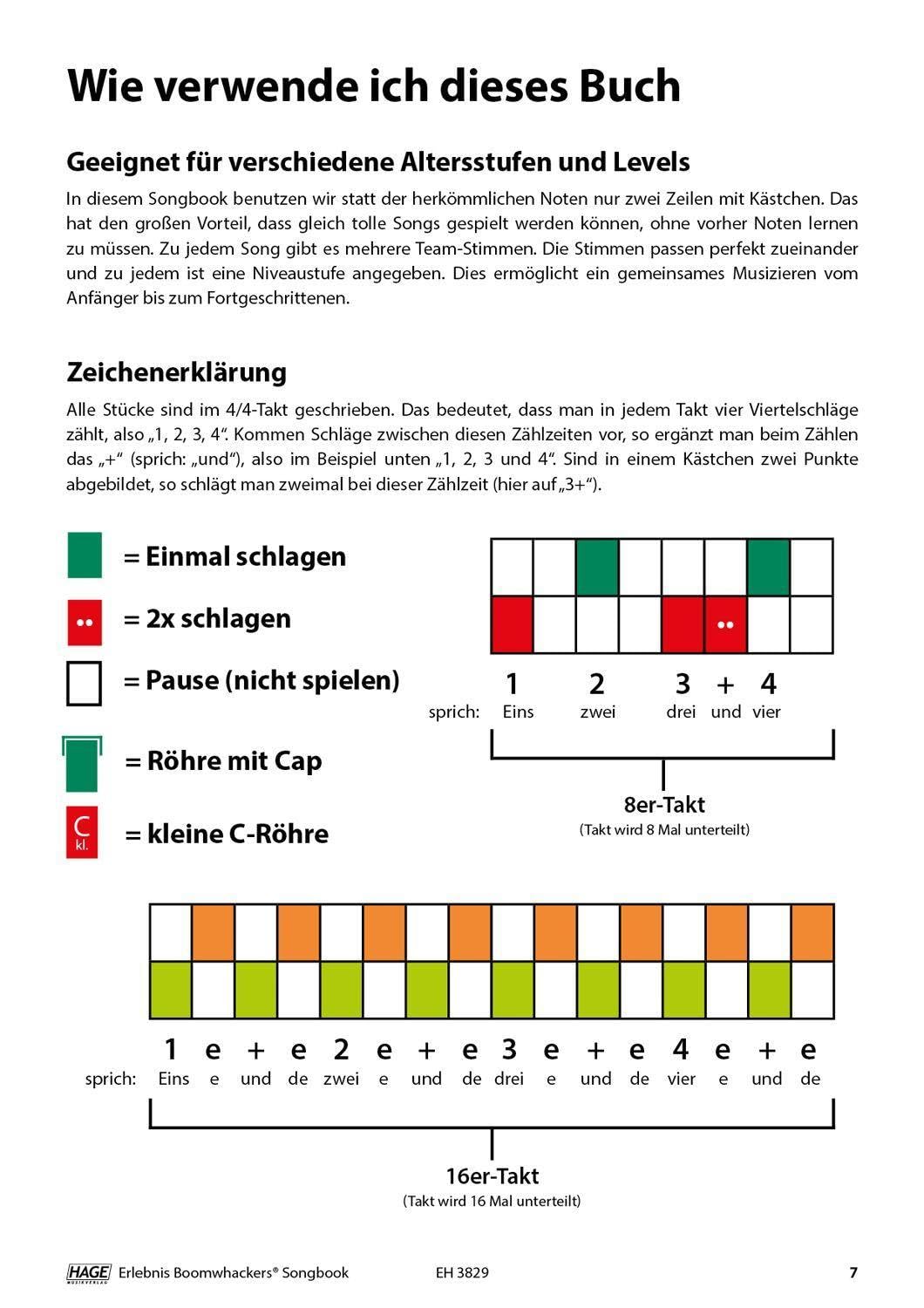 Erlebnis Boomwhackers® Songbook (mit MP3-CD): 10 moderne Songs in verschiedenen Stilrichtungen. Ohne Vorkenntnisse Boomwhackers® spielen - Fu¨r alle Altersstufen!