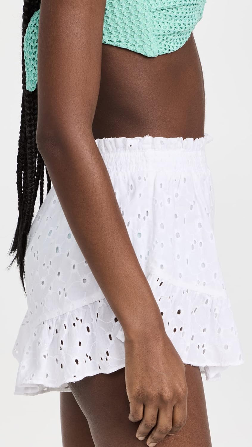 Playa Lucila Women's Ruffle Shorts - Image 4