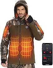 KEMIMOTO Mens Heated Jackets with 12V 20000mAh Battery Pack