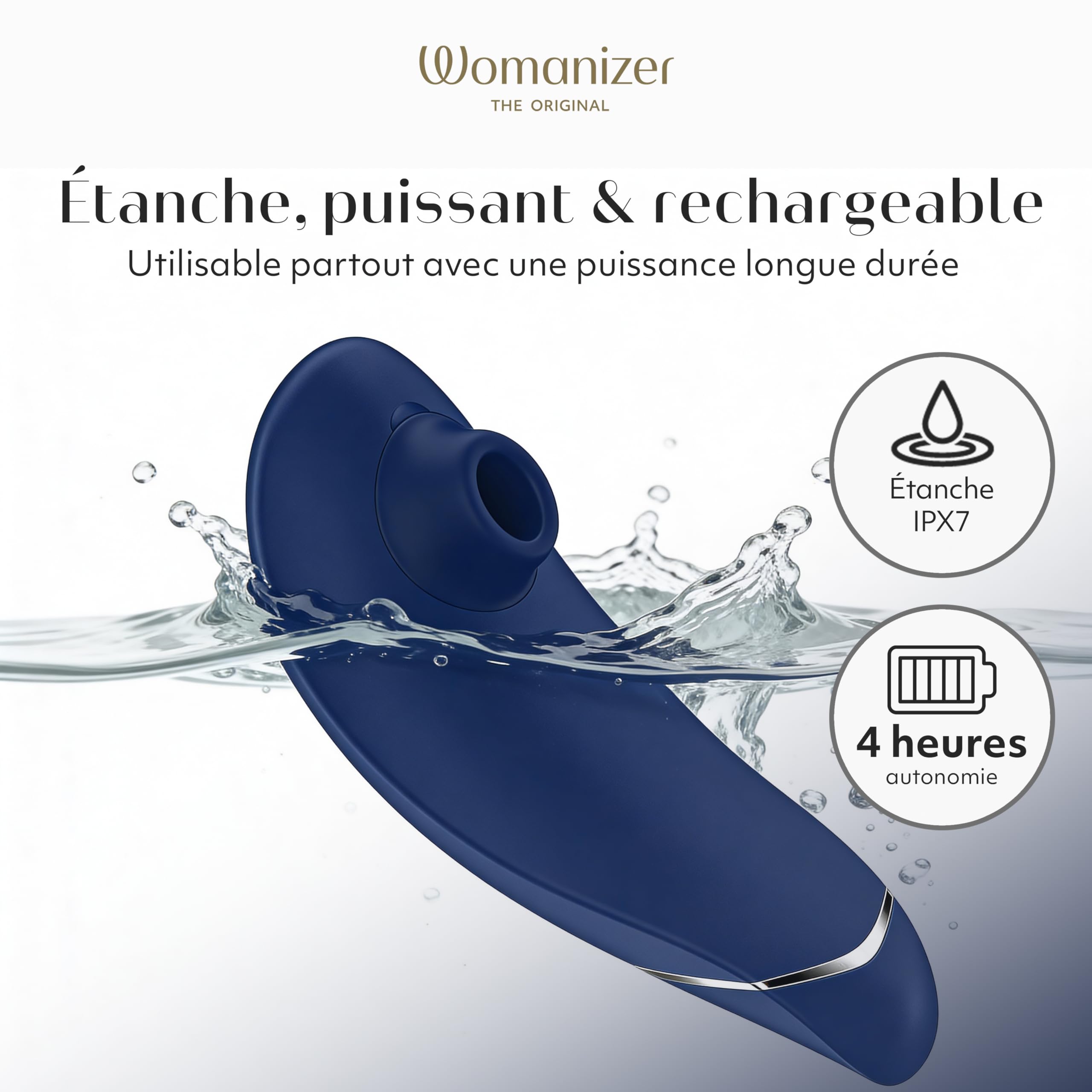 Womanizer Premium 1 Stimulateur clitoridien à succion | Suceur de clitoris avec Autopilot et Smart Silence | Sex Toy aspirant avec 12 niveaux de puissance | Silencieux & étanche