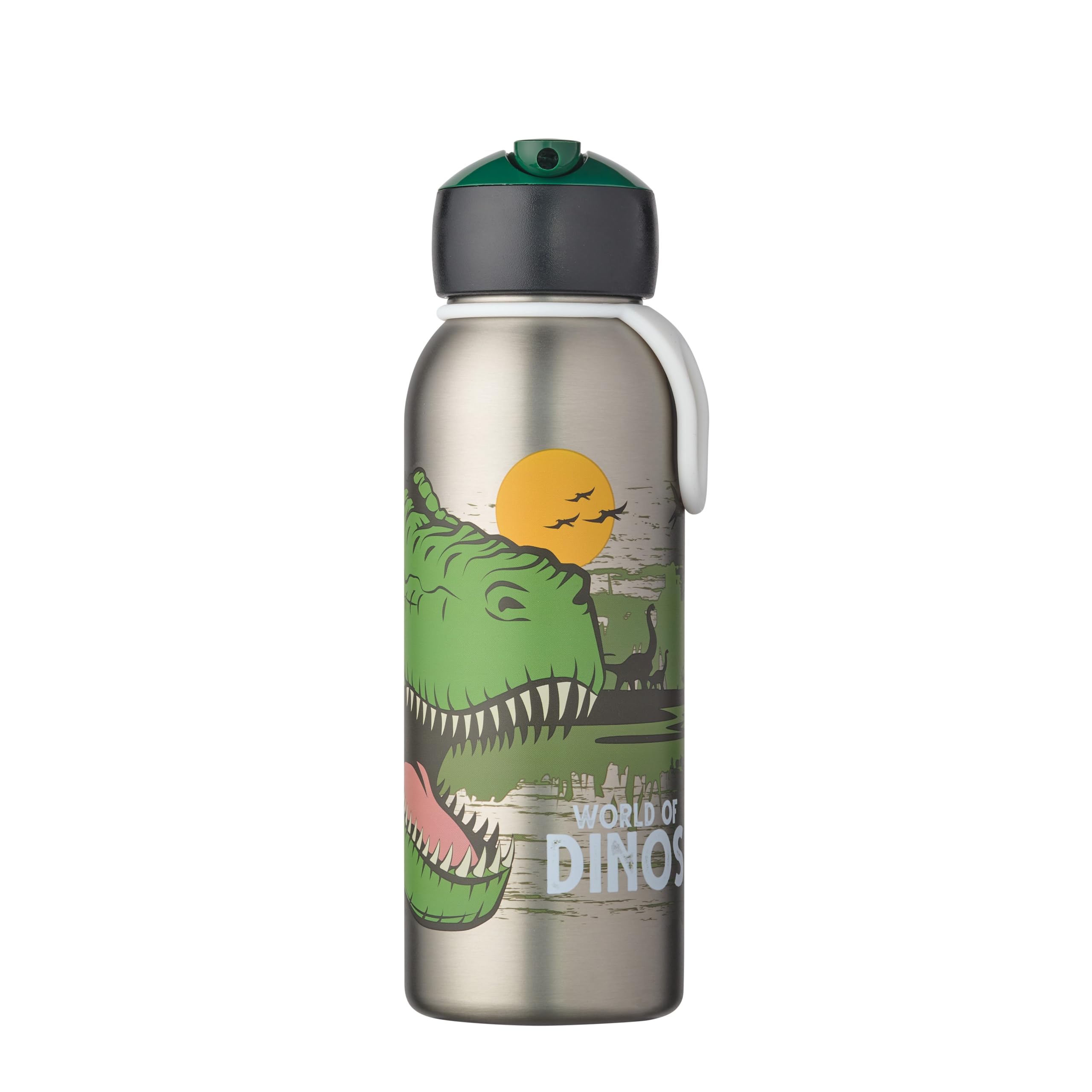 Mepal, Insulated Bottle Flip-up Campus, Insulated Drinking Bottles for Children, Stainless Steel Drinking Bottle