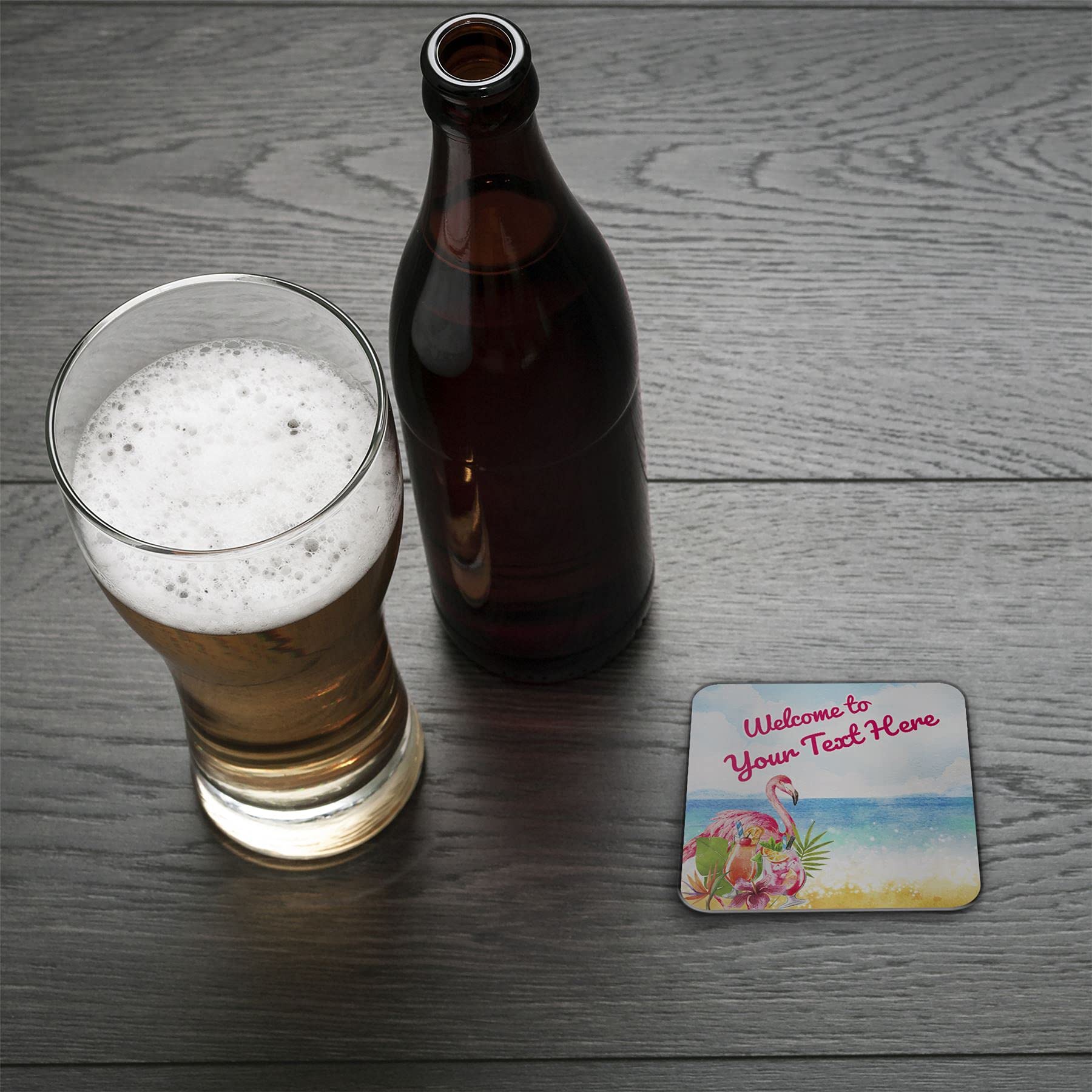 Personalised Beer Mats Pack Of 24 - Accessories For Rum Bar - View #12