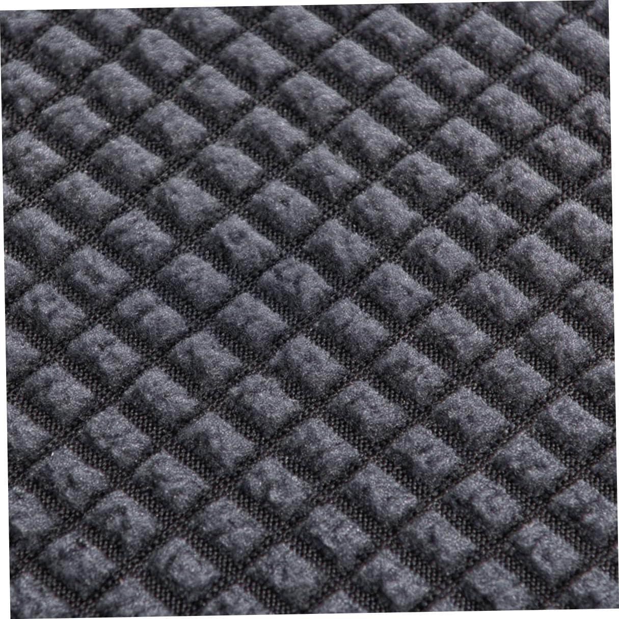 4pcs Grey Elastic Stretch Chair Covers Spandex Protective Seat Slipcovers for Dining Chairs Banquet Wedding Office Removable Full Case for Home