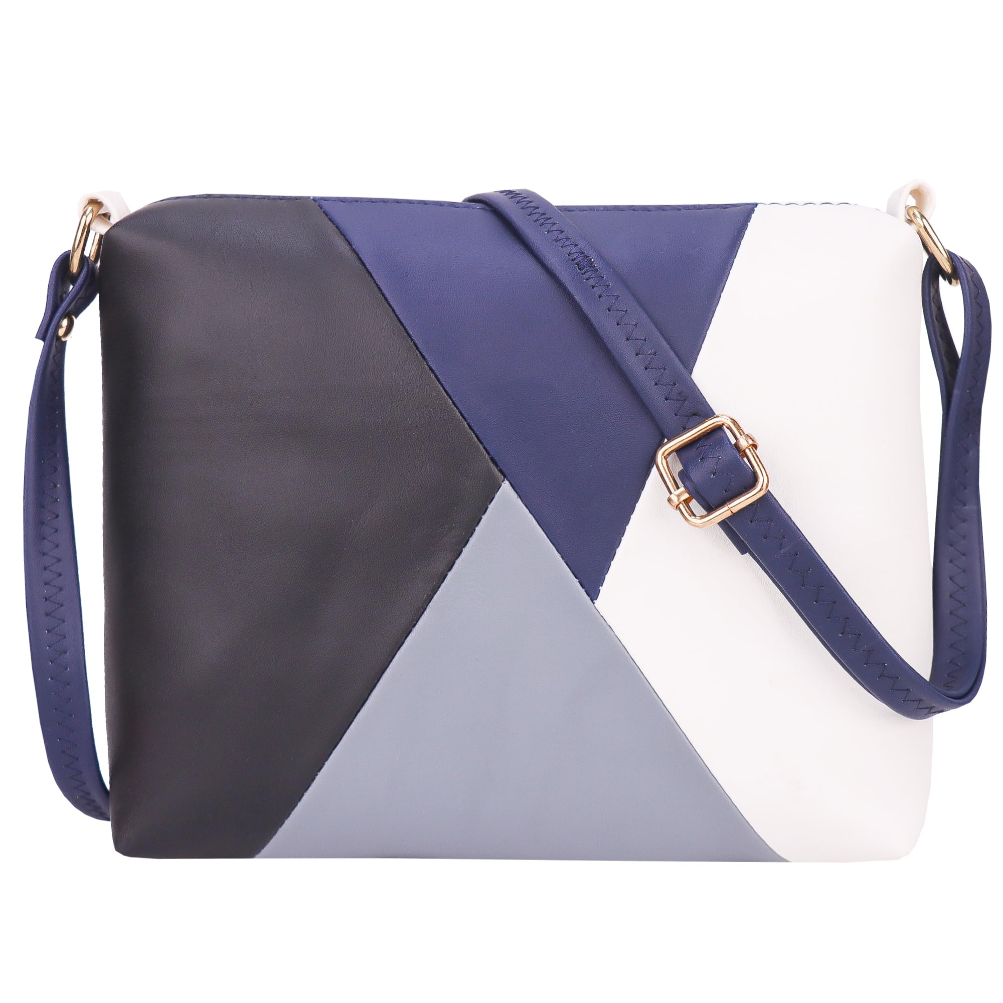 Cute Stylish Women Multicolor Stylish PU Sling bag Crossbody (Black) (B0CJ2DW719) Amazon Price History, Amazon Price Tracker
