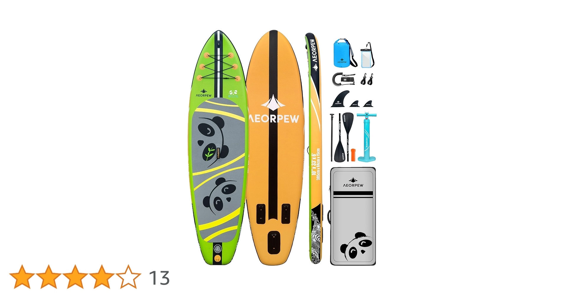 Amazon | AEORPEW インフレータブルスタンドアップパドルボード、幅