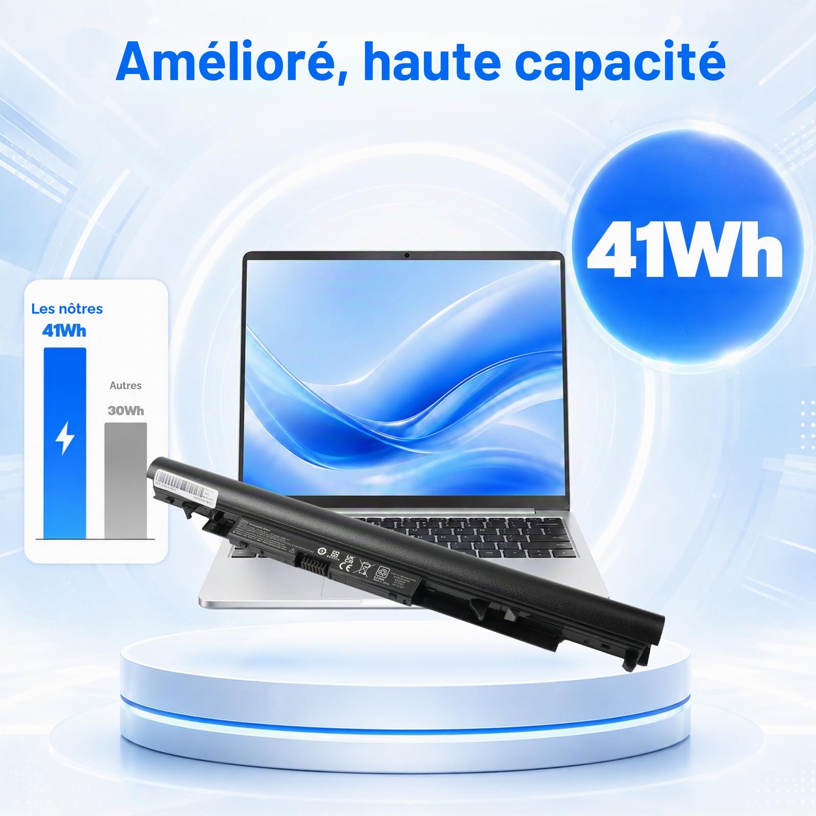 JC04 JC03 919701-850 Batterie HP Pavilion 15-BS 240-255 G6 2800mAh