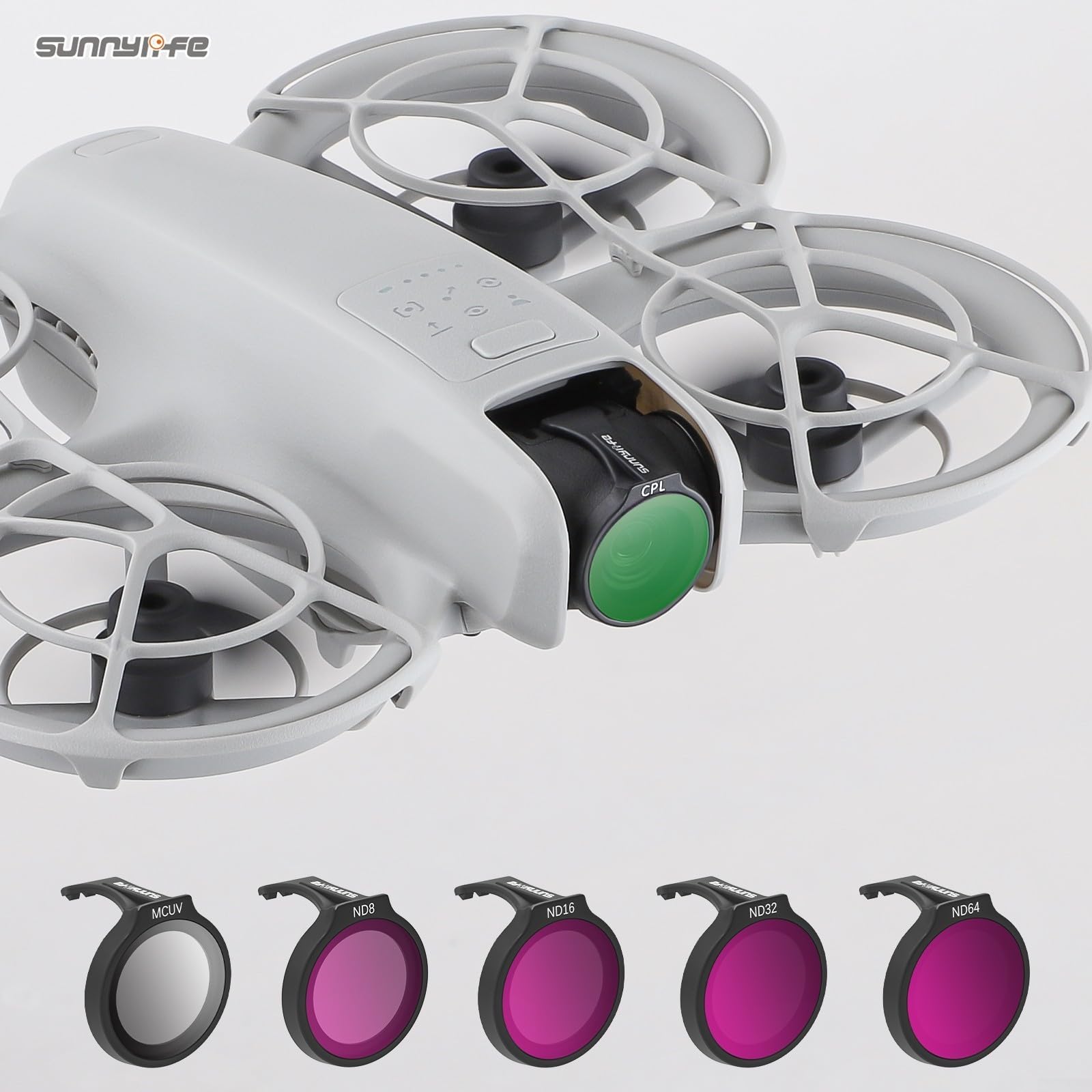 DJI Neo Objektivfilter-Set – MCUV, ND8, ND16, ND32, ND64 – Mehrfachbeschichtet Für Beste Bildqualität