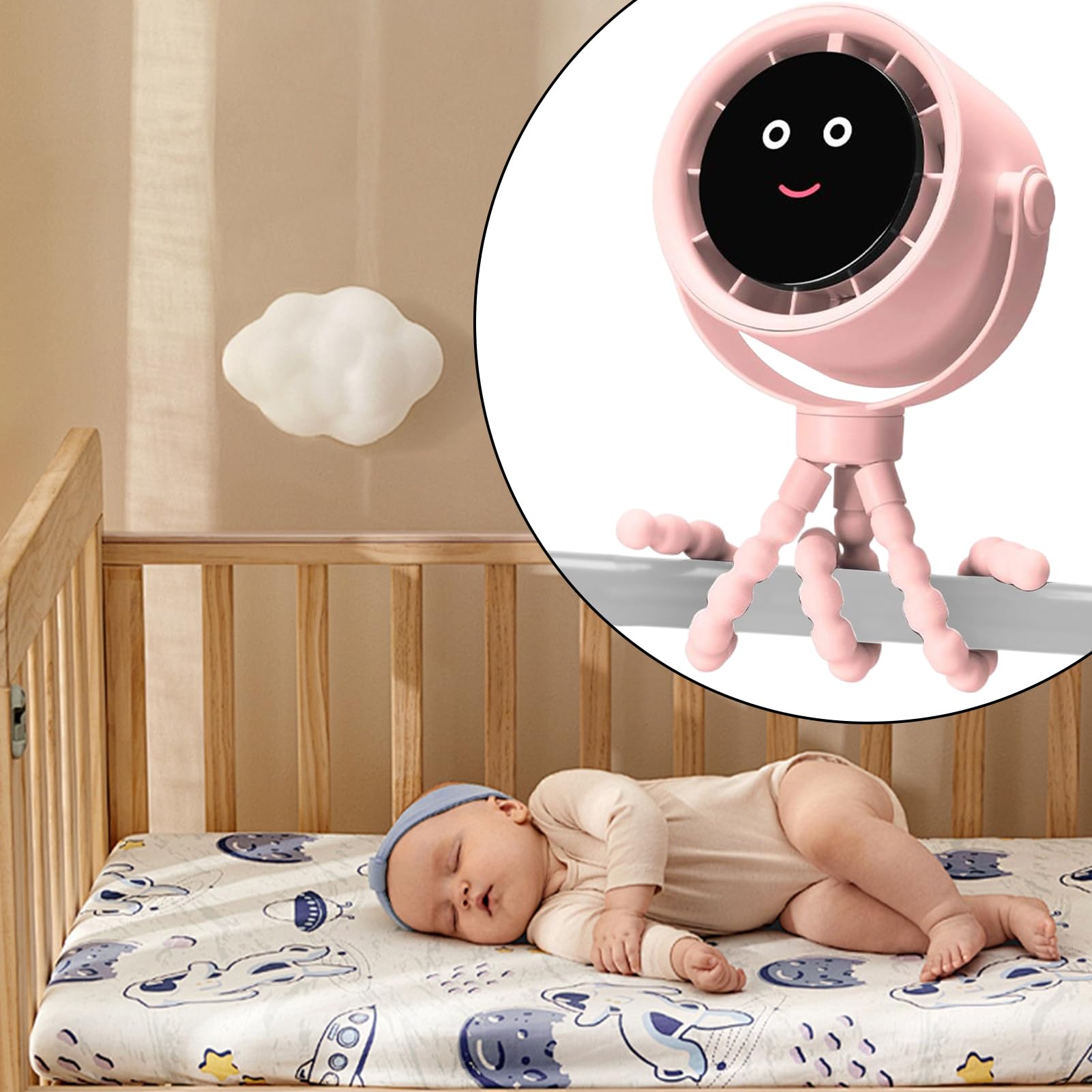 Ventilatore Clip Per Passeggino Ventilatore Personale Portatile Con Clip