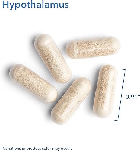 Miniatura 4 de Allergy Research Group - Hipotálamo- Glandular Natural - Endocrino, Apoyo Energético - 100 Vegicaps