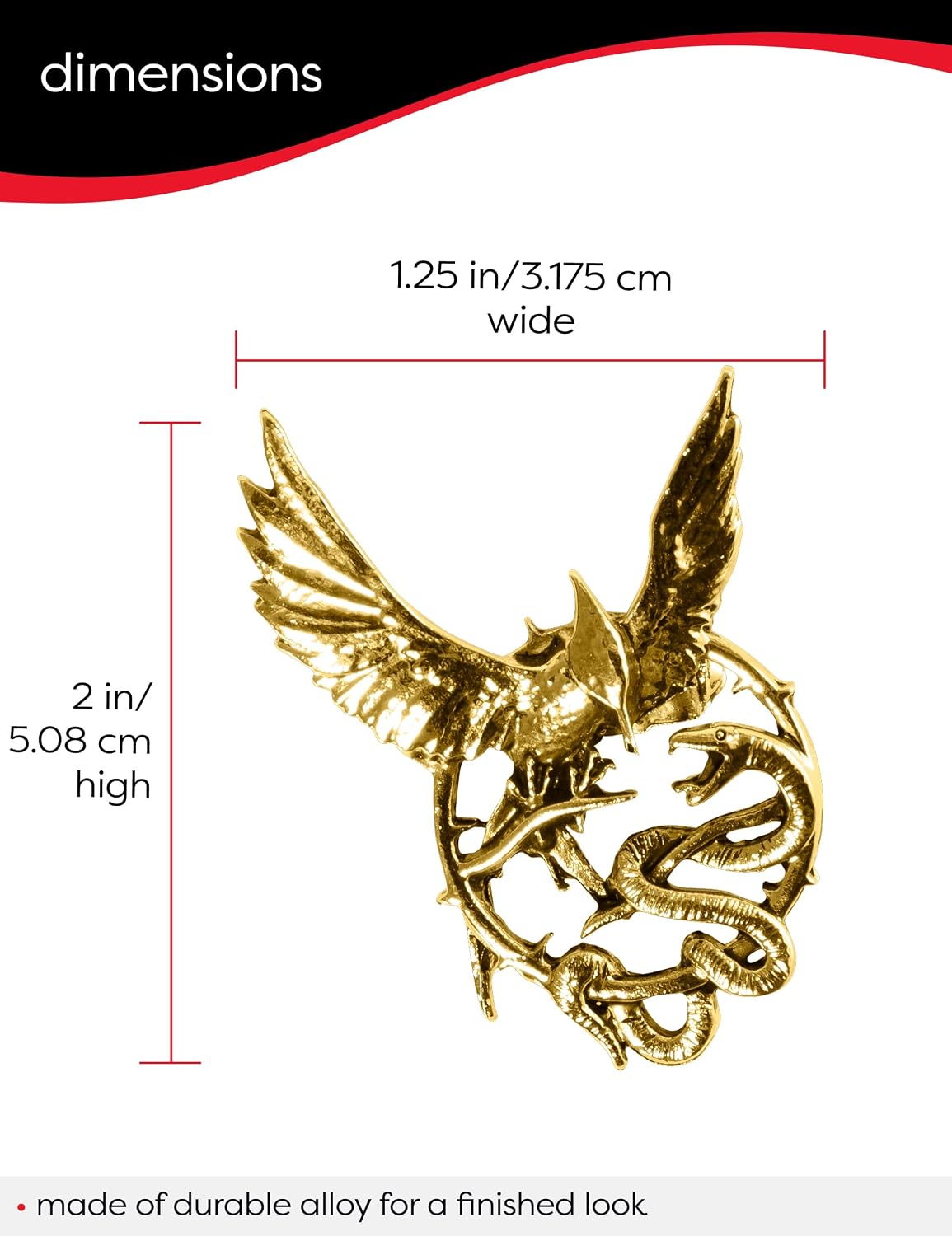 Rubies The Hunger Games, Ballad of Songbirds and Snakes: Pin for Adults, Unisex One Size