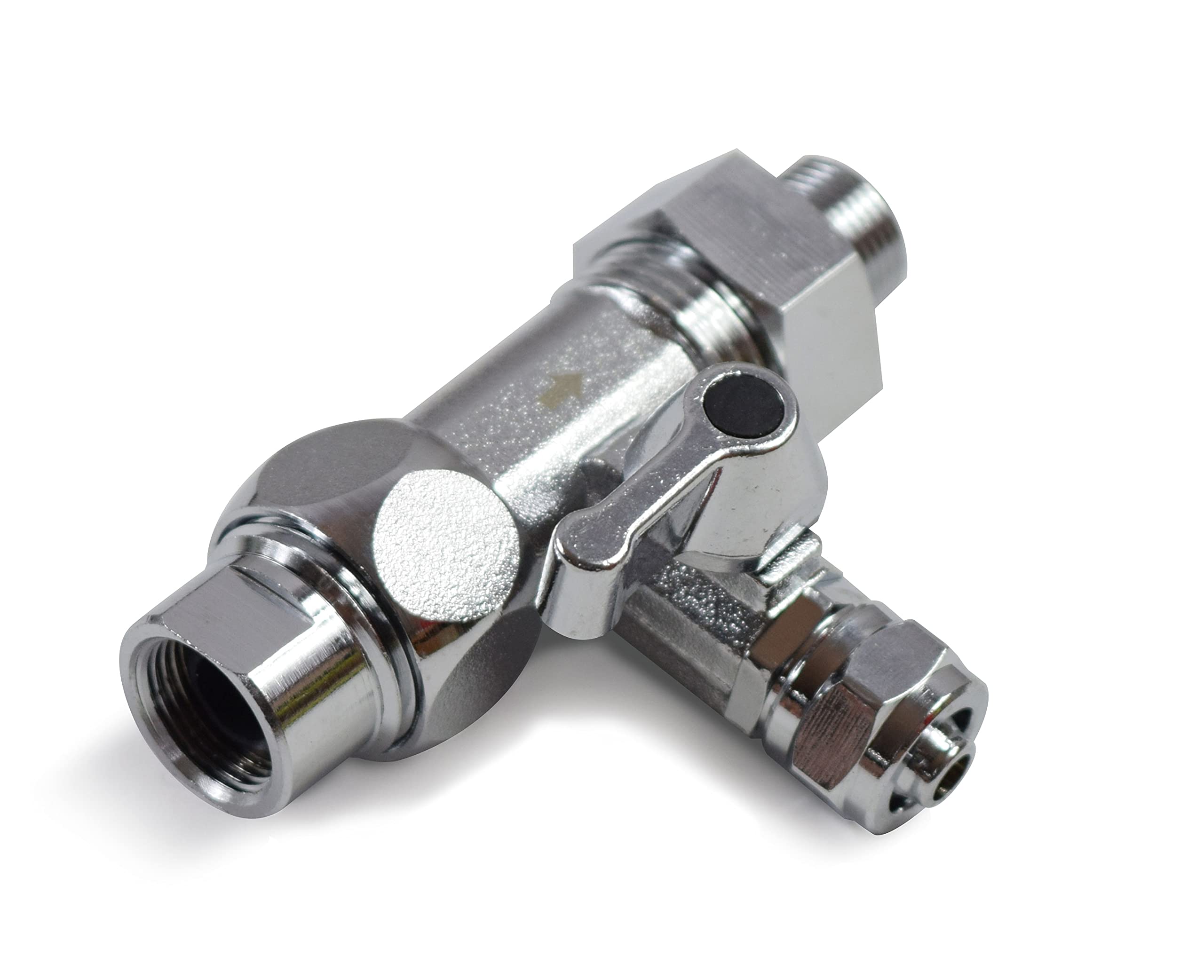 Adaptador universal de suministro de agua con toma de salida de 3/8