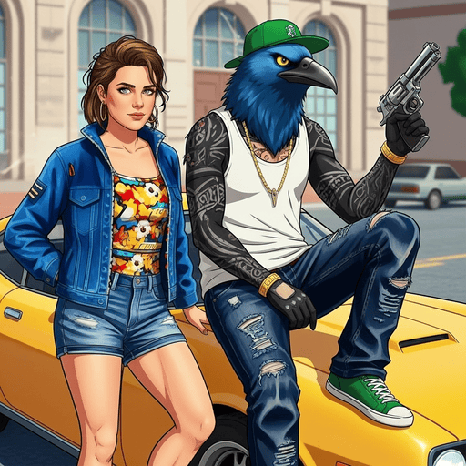 Mafia Bird Gangster – Open City Chaos