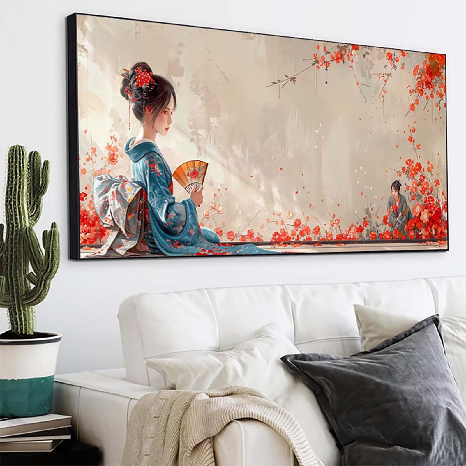 Donna Diamond Painting Grandi Dimensioni 50x100cm, Diamond Painting P-8953