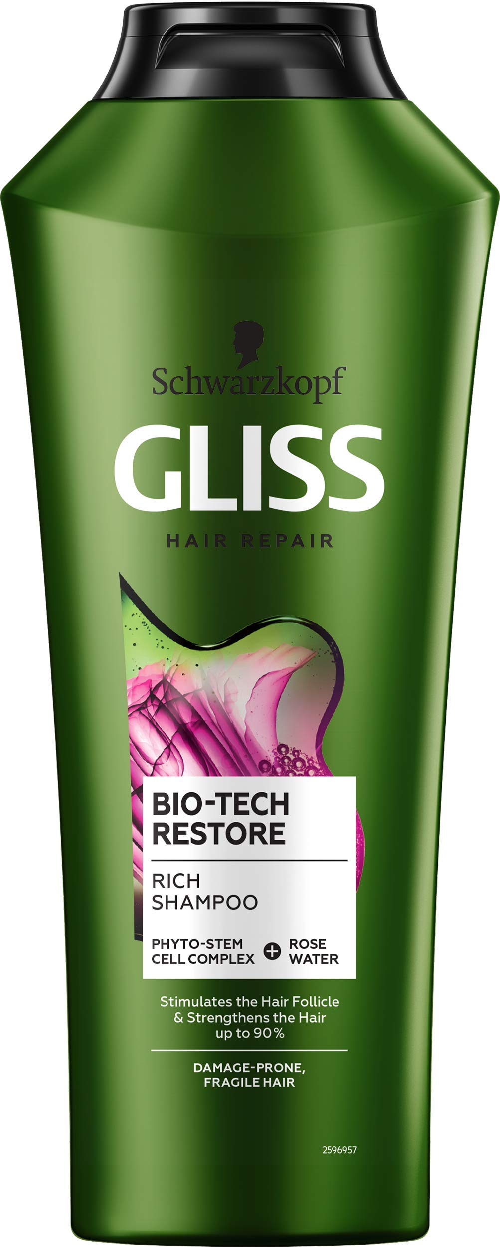 Gliss Kur Biotech Restore Rich Shampoo for Sensitive and Prone Hair 400 ml