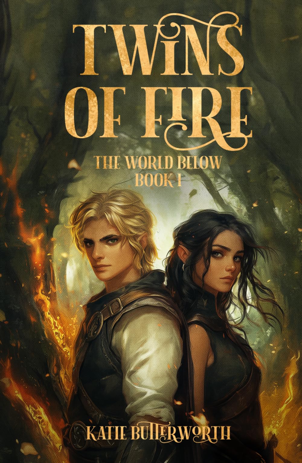Twins of Fire: The World Below Book 1 (The World Below Series)