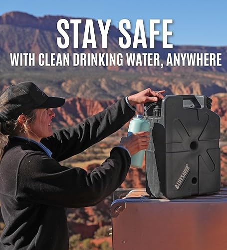 Vista 6 de Lifesaver Jerrycan Water Purifier - Military Spec, Heavy Duty Water Purifier for Overlanding, Camping, Hiking, Emergency Preparedness and Survival