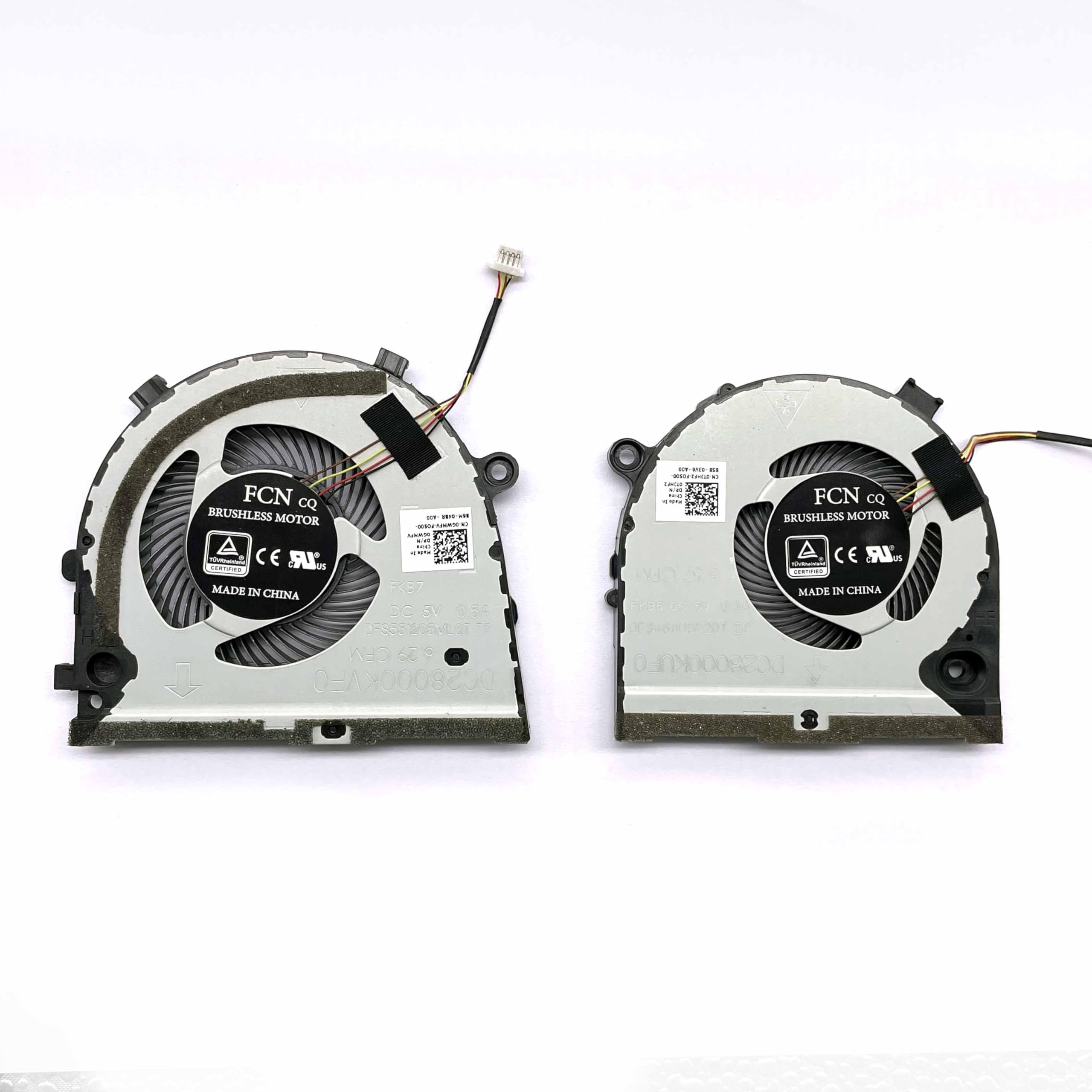 BestParts New Genuine CPU+GPU Cooling Fan Replacement for Dell G3 3579, G3 3779, P/N: CN-0GWMFV 0TJHF2, GWMFV TJHF2