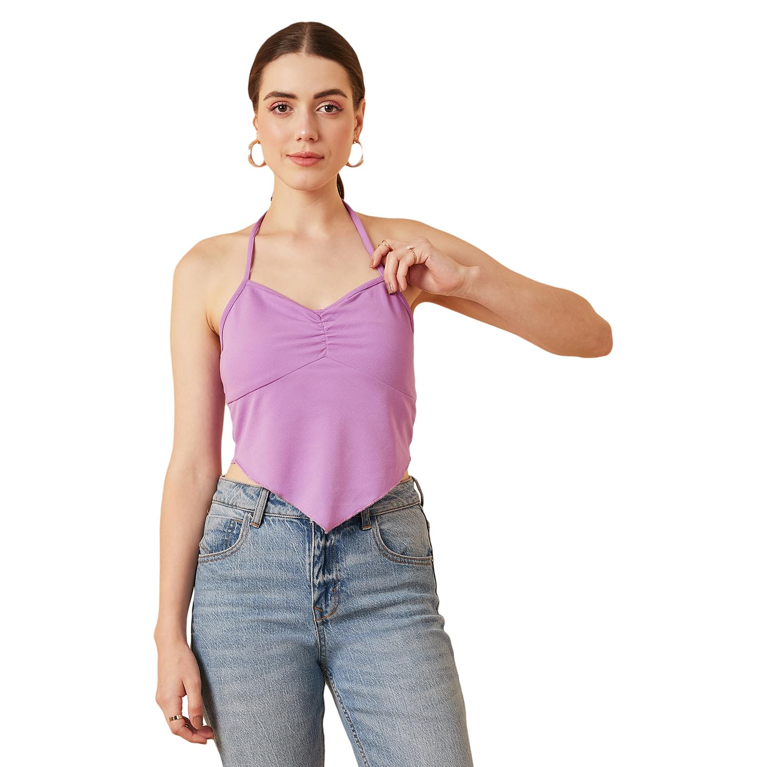 rare Women's Solid Regular Fit Blouse-picture-36