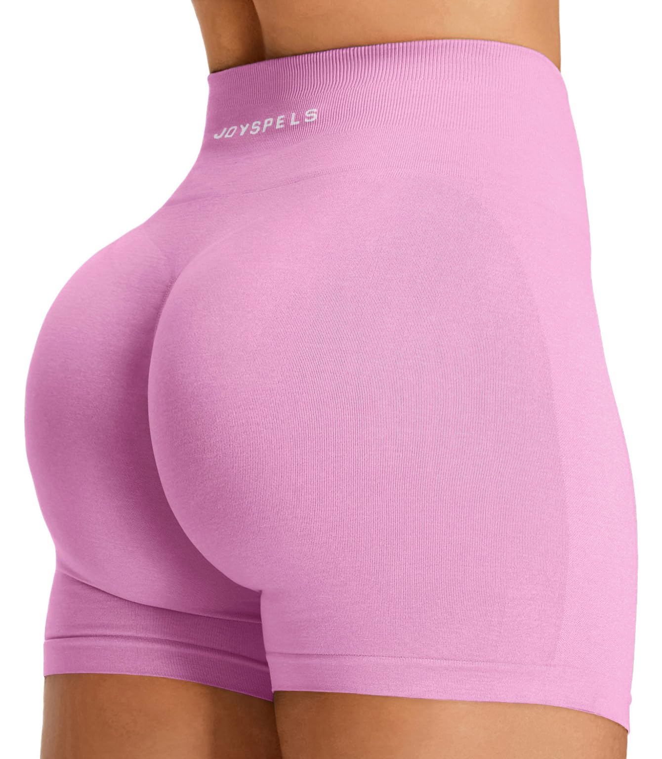 JOYSPELS Damen Scrunch Sport Shorts, High Waist Kurze Sporthose Radlerhose Kurz Push Up Leggings Sommer Gym Laufhose