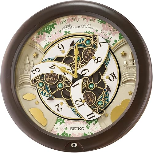 Miniatura 4 de Seiko Melodies in Motion - Reloj de pared, flor de cerezo