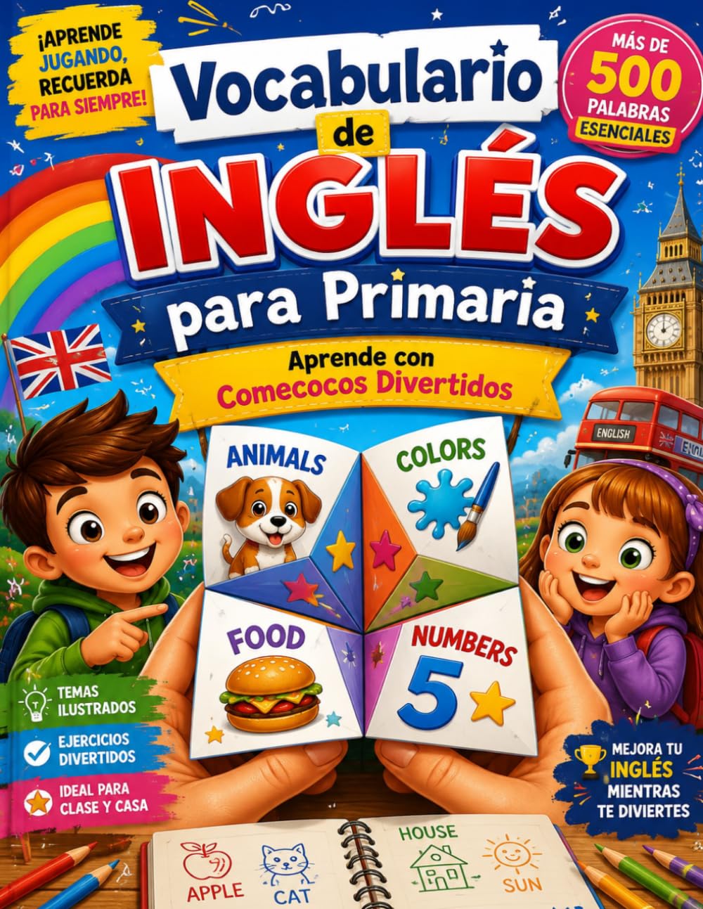 Vocabulario de Inglés para Primaria