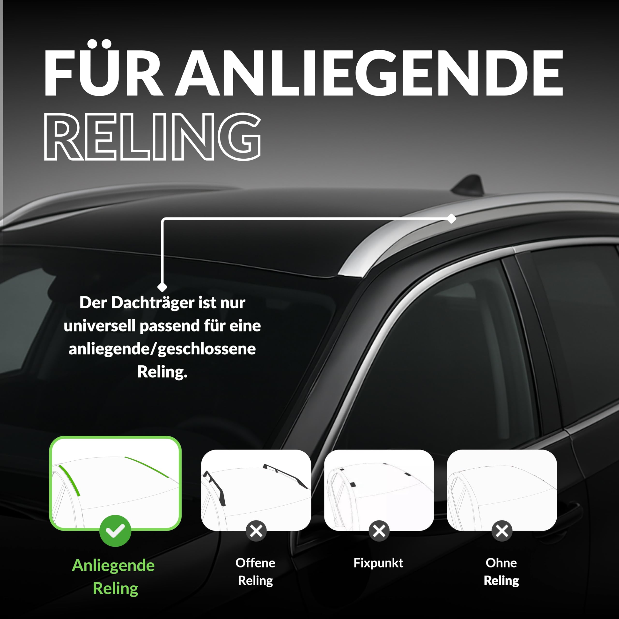 GLC SUV Dachträger Alu Dachträger Für Ihren Mercedes-Benz GLC SUV