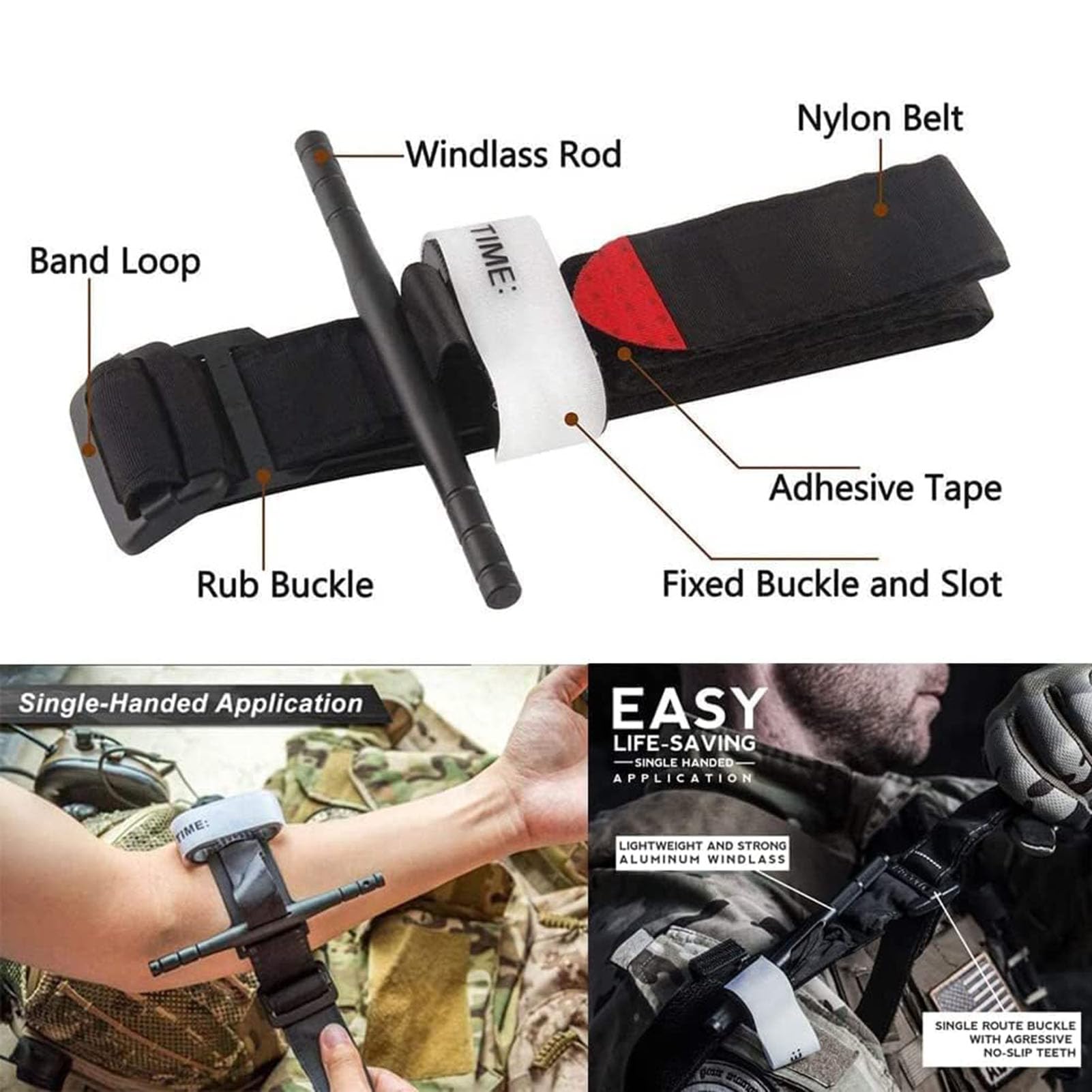 Kit di Sopravvivenza Multiuso, Kit di Pronto Soccorso tattico di Emergenza, Kit di Sopravvivenza Militare, Kit di medicazione da Campo, Campeggio, Escursionismo, Bug out