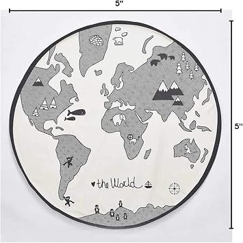 ABREEZE Round Rug