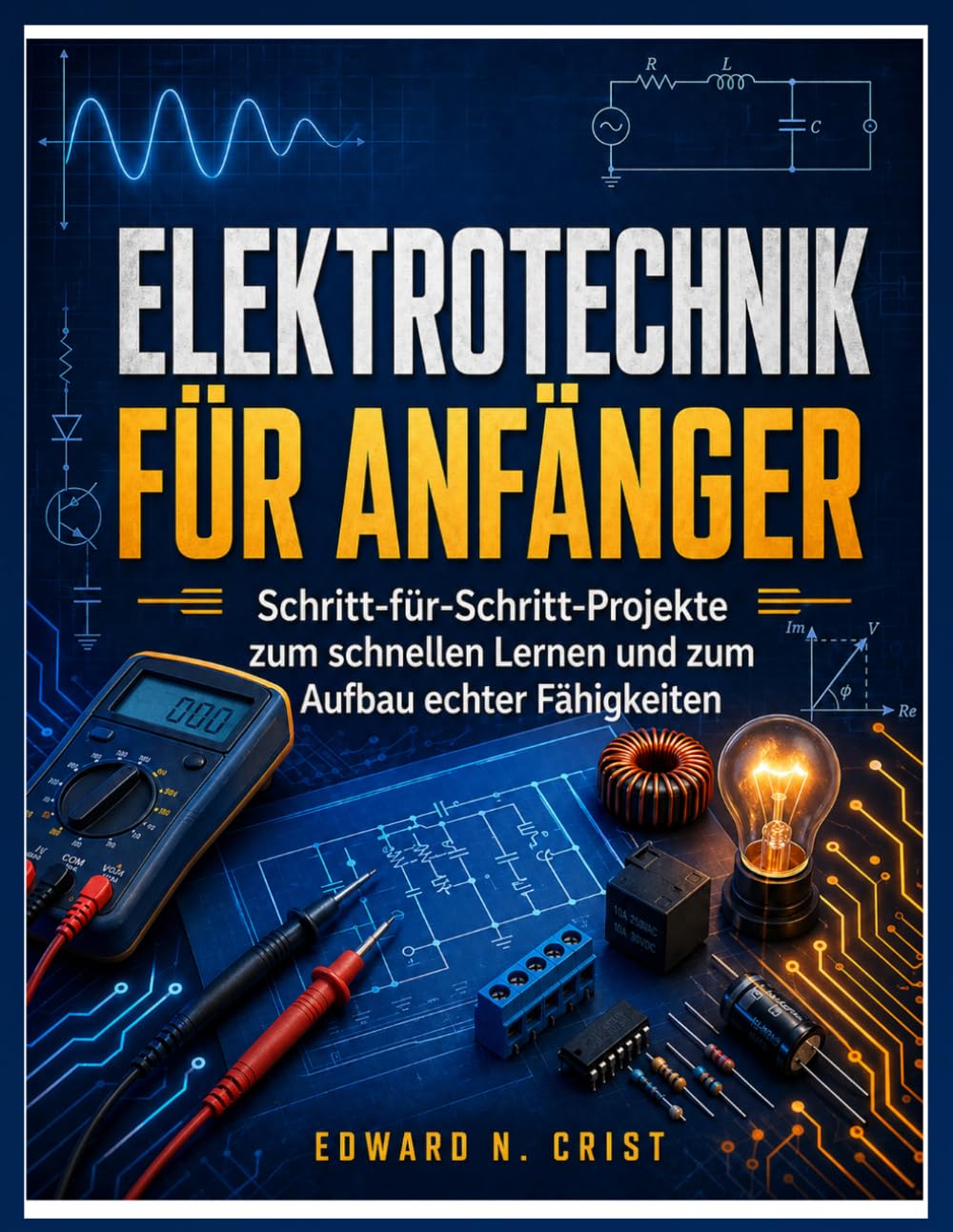 ELEKTROTECHNIK FÜR ANFÄNGER: Schritt-für-Schritt-Projekte zum schnellen Lernen und zum Aufbau echter Fähigkeiten: 18 (Edward N. Crist User Guide (Translations))