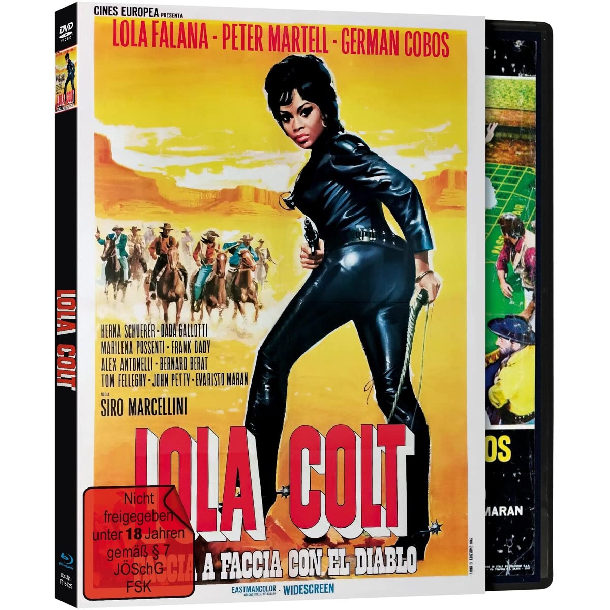 Lola Colt Mediabook Cover B Evita Copias Comunes con esta Edición de 500 Piezas