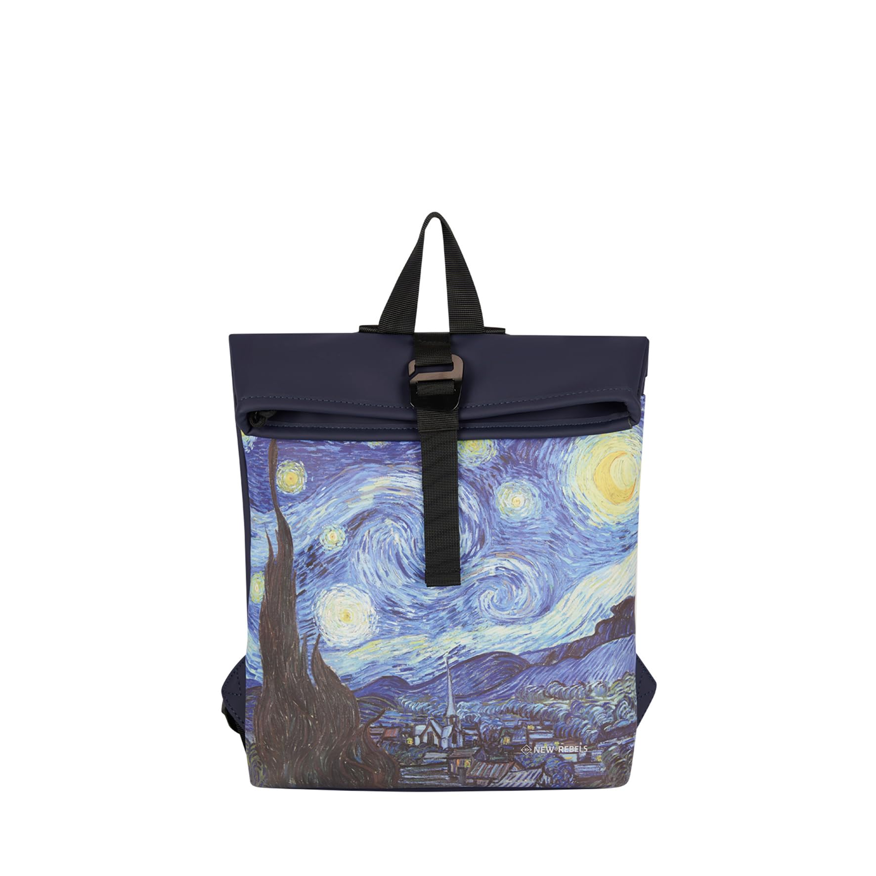 New Rebels Mart Art Los Angeles Starry Night Small 7L Rucksack Rolltop