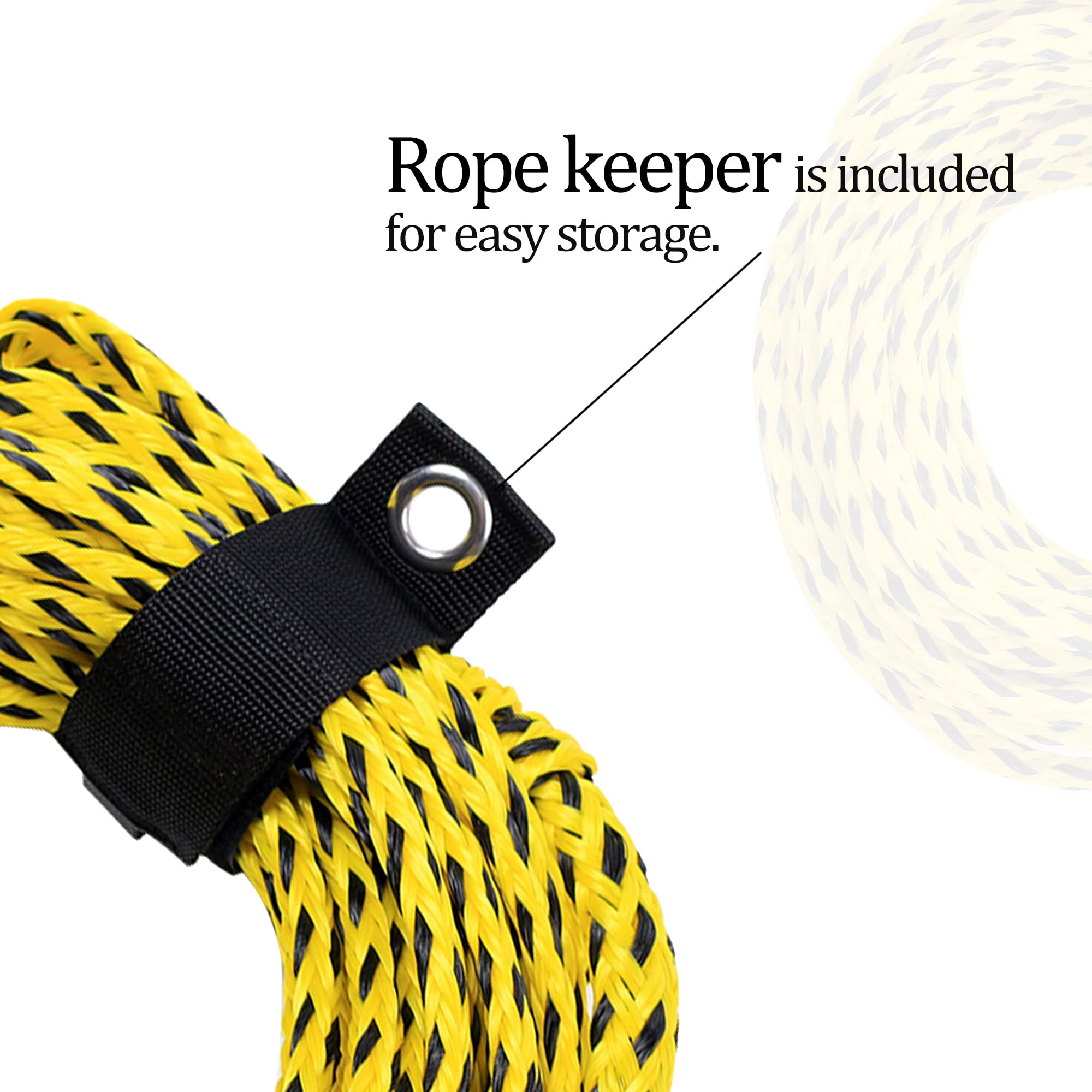 Corde de remorquage pour bateau, corde de remorquage pour tubes, cordes pour tubes de 1 à 6 conducteurs de 1 à 6 m