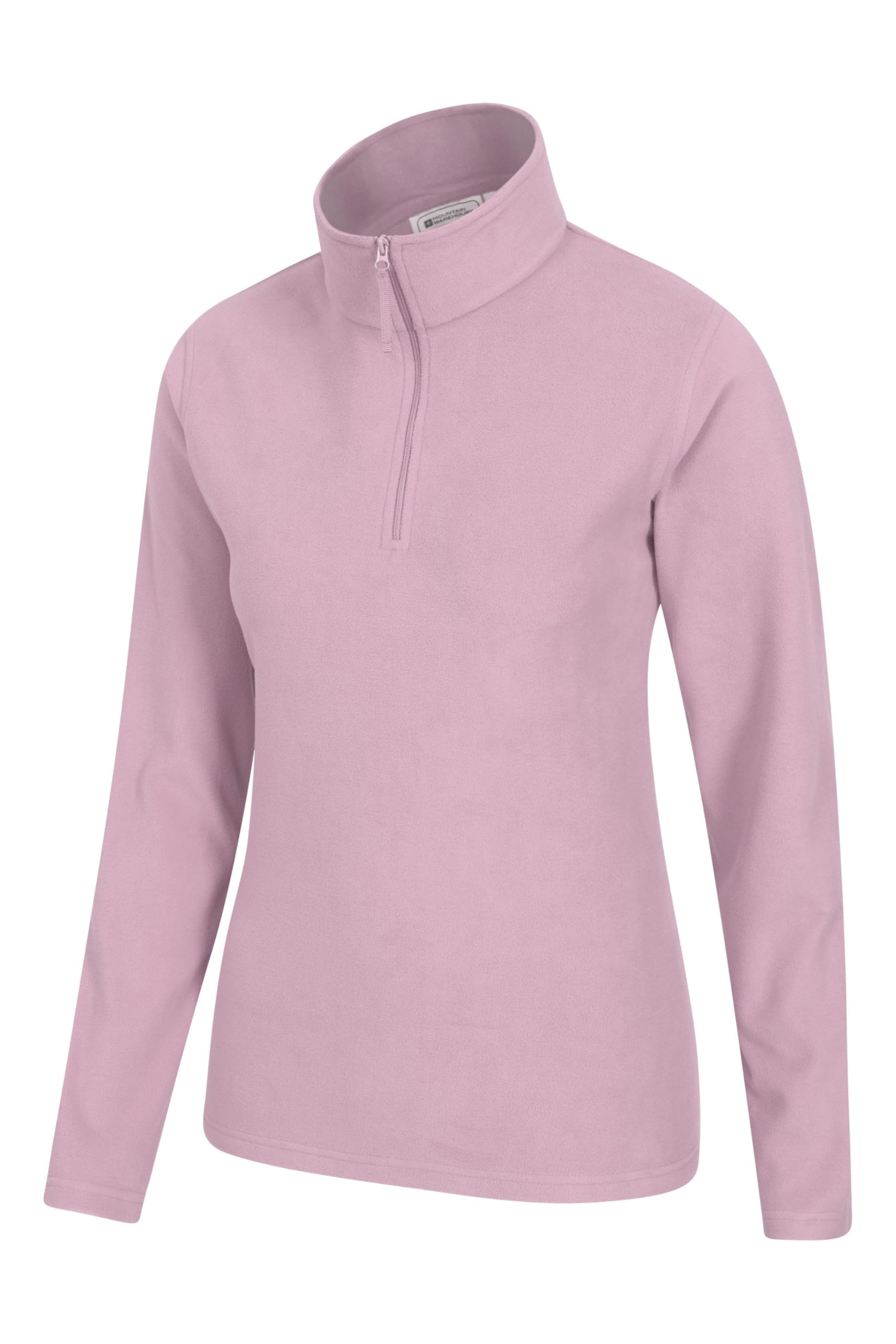 Mountain Warehouse Camber Half Zip Women's Fleece - Lightweight, Warm & Cosy Half Zip Sweatshirt - Best for Spring Summer, Camping, Outdoors, Travelling & Hiking — view 4