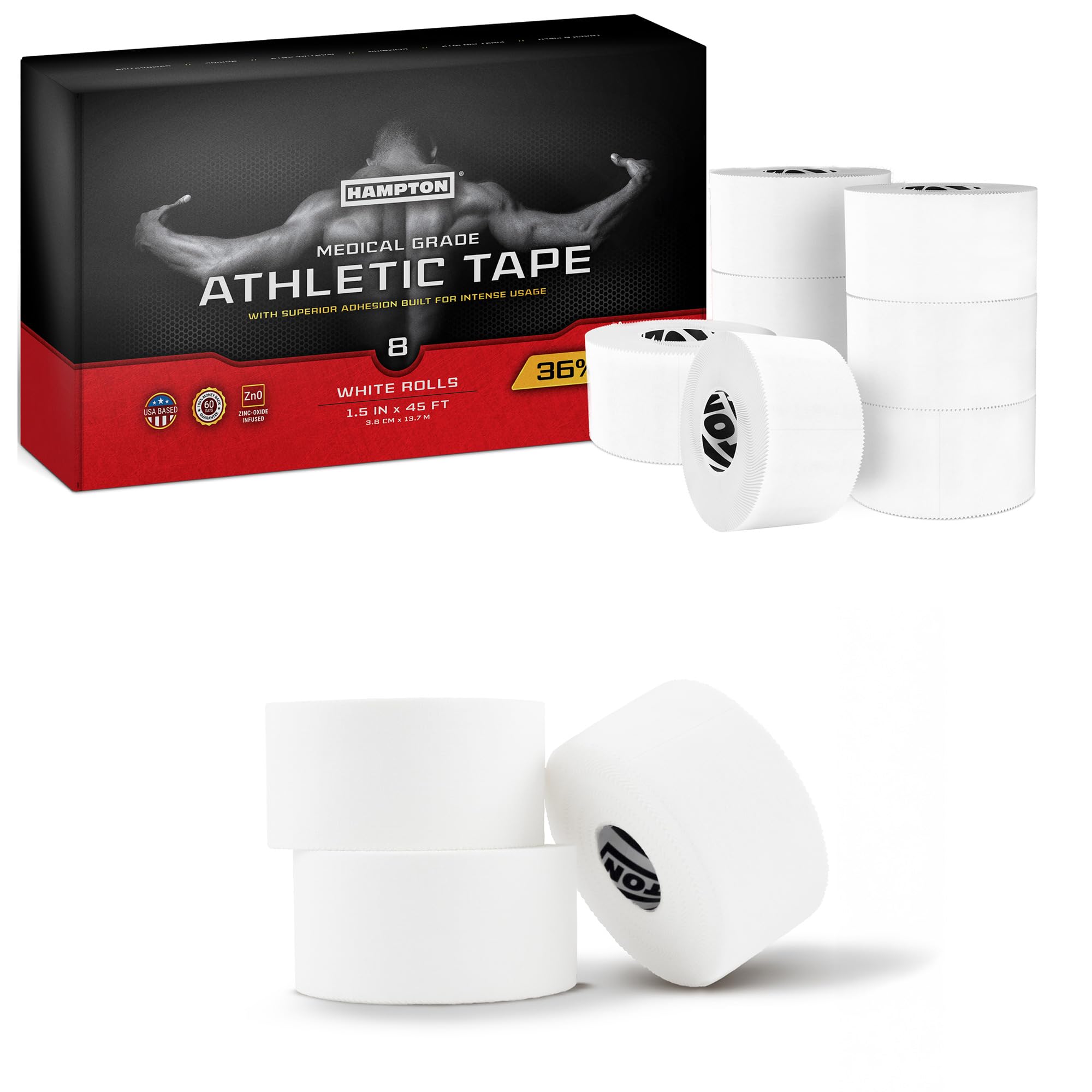 Gift Package 3 Pack 8 Gift Pack with Box As Seen on Shark Tank Original Athletic Sports Tape