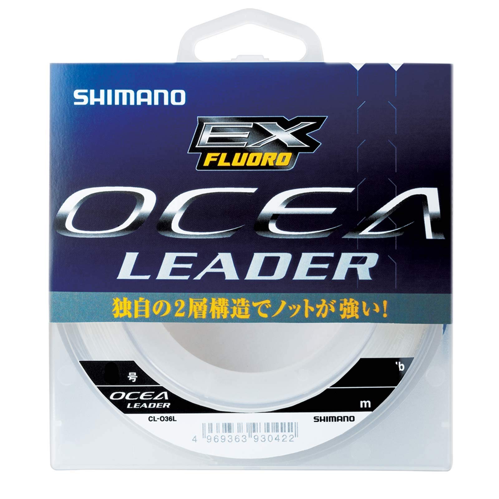 Normark 13sh59wclo36l1 N - Ocea Leader EX Fluoro 60lb, Transparent
