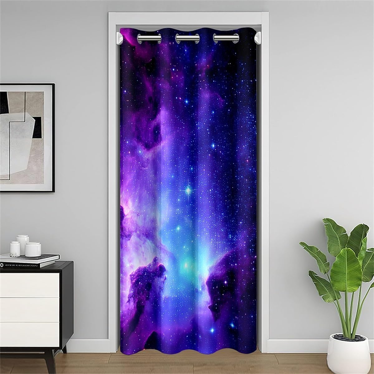 Loussiesd Galaxy Doors, Windows, Curtains Privacy