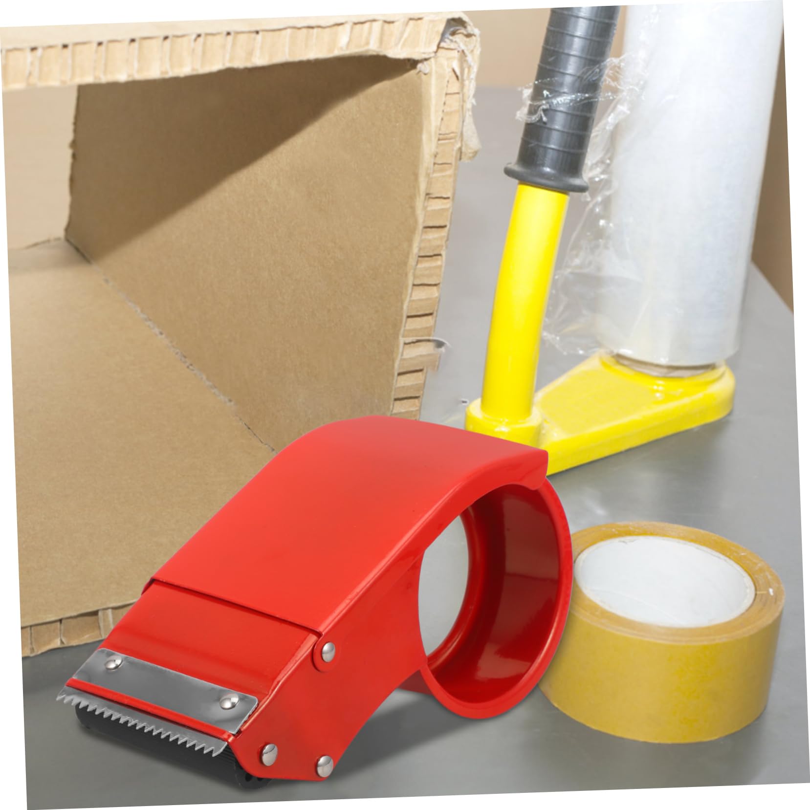 Lurrose 5stücke Tape Dispenser Aus Tragbarer Klebebandabroller Für Schreibtisch Für Büro Und Zuhause Mit Praktischem Schnittmechanismus Und Kompaktem Design Für Einfache Handhabung